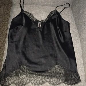 Silk sleep top